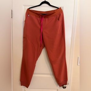 Figs Zamora™ - Jogger Scrub Pants - L / Terracotta